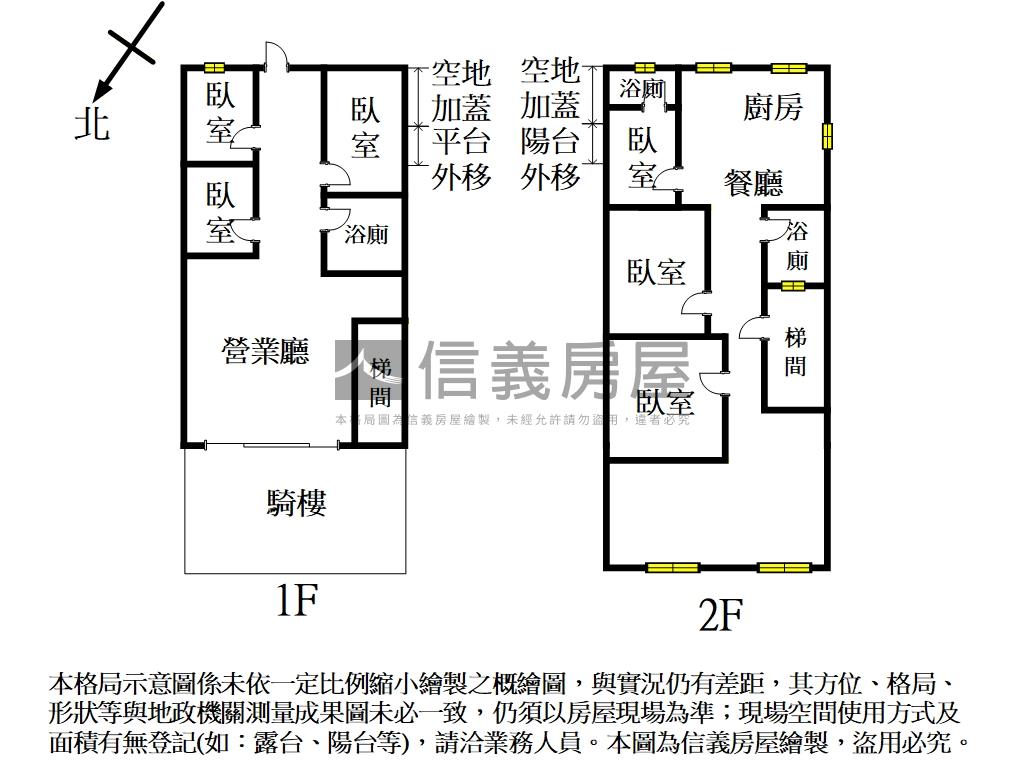 稀有民享街公寓一二樓房屋室內格局與周邊環境