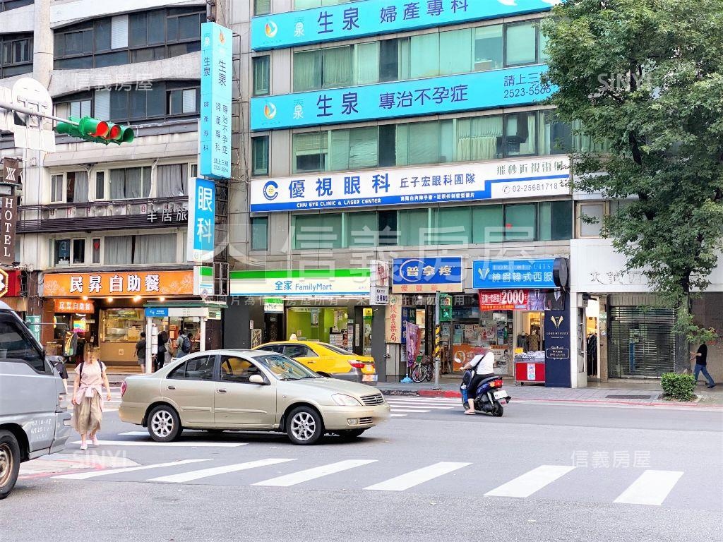 雙連馬偕大馬路上金店面房屋室內格局與周邊環境