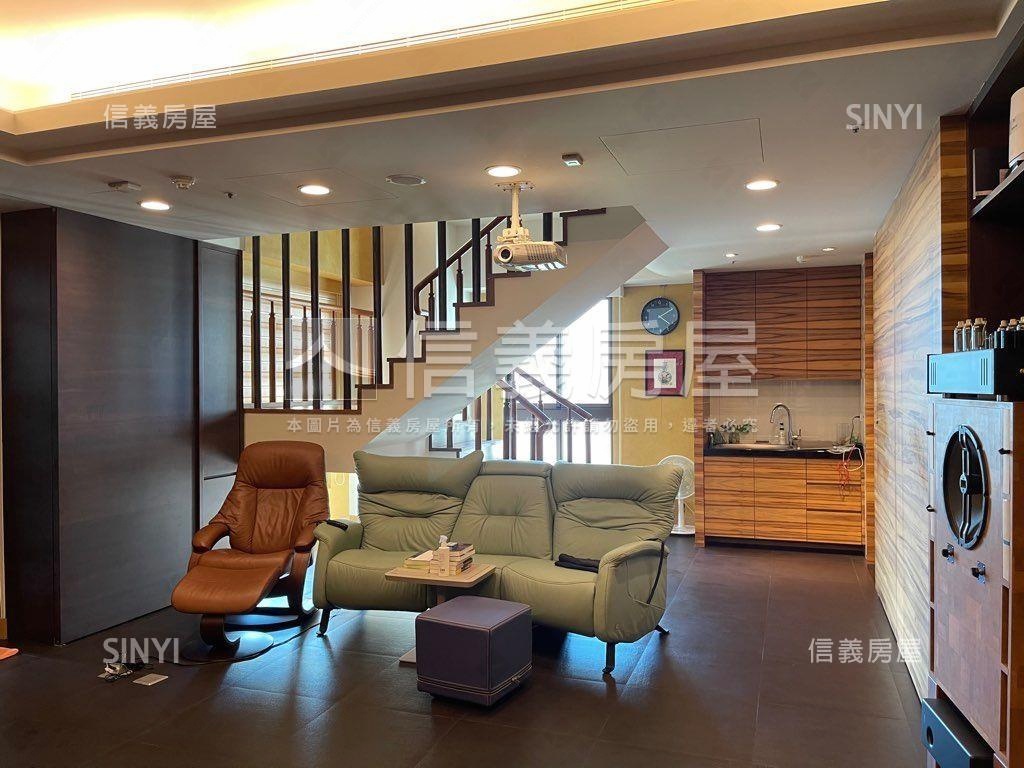 全坤澄峰Ａ棟河景樓中樓房屋室內格局與周邊環境