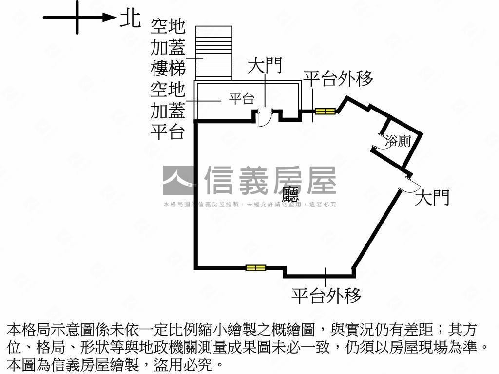 復北民生捷運穩租金店房屋室內格局與周邊環境