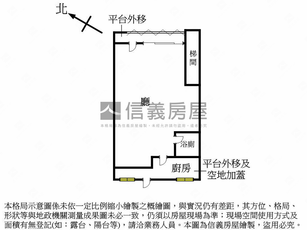 便利面寬珍稀有大空間一樓房屋室內格局與周邊環境