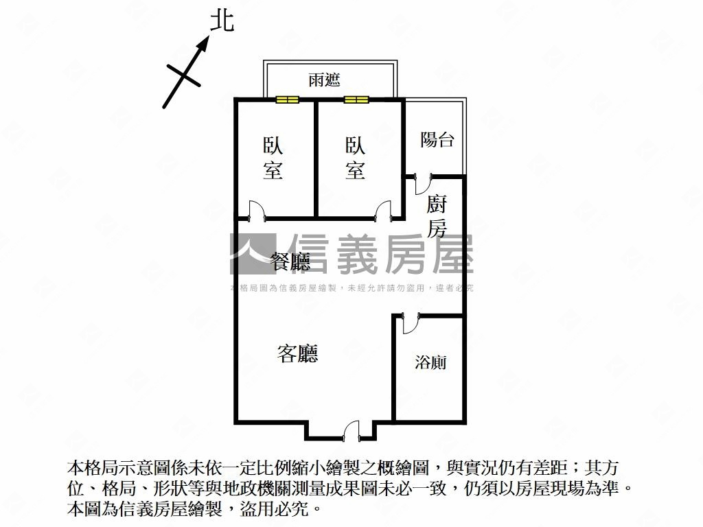 汐止１０１美妝兩房車位房屋室內格局與周邊環境