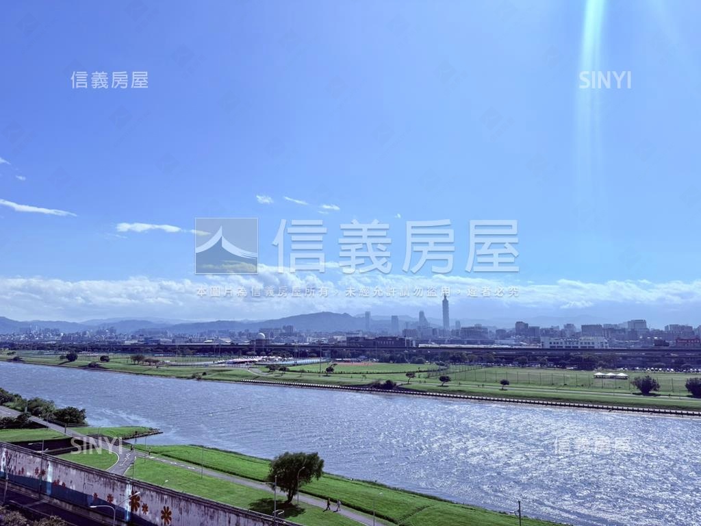 最大直美麗河景房屋室內格局與周邊環境