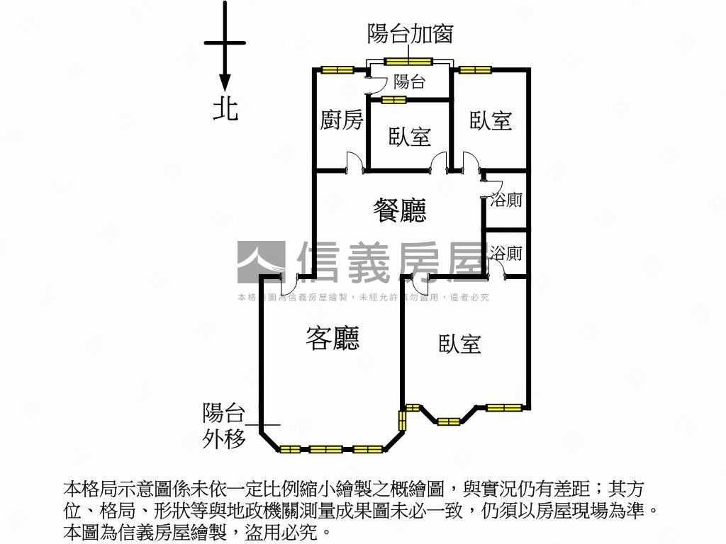 專任長春泉三房帶車位房屋室內格局與周邊環境
