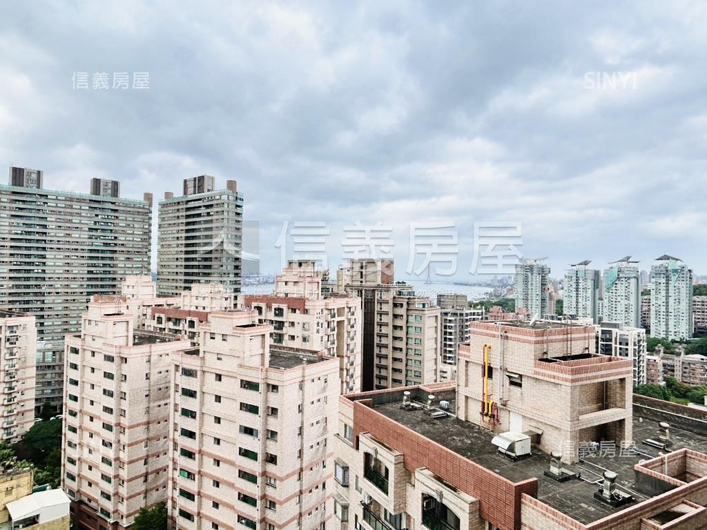 聖塔高樓看淡江大橋房屋室內格局與周邊環境