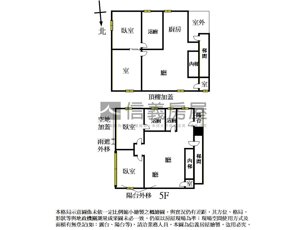 台北橋舒適頂加空中花園房屋室內格局與周邊環境