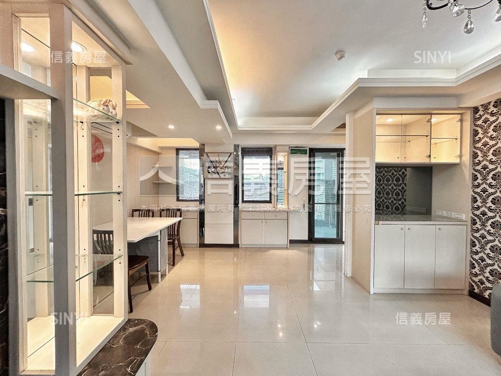 台北新天地露臺戶房屋室內格局與周邊環境