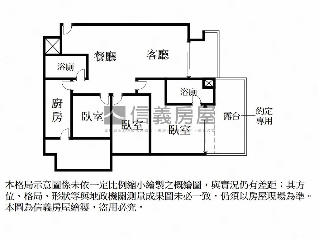 台中港新市鎮特區三房平車房屋室內格局與周邊環境