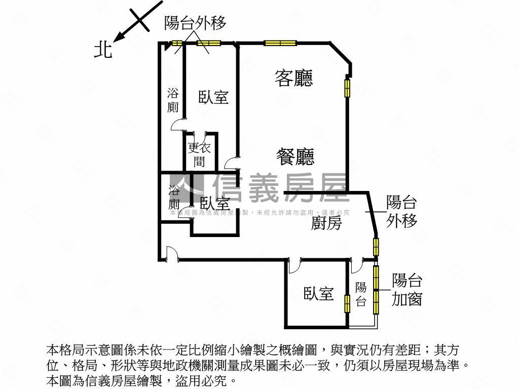 忠誠路鬱金香名宅房屋室內格局與周邊環境