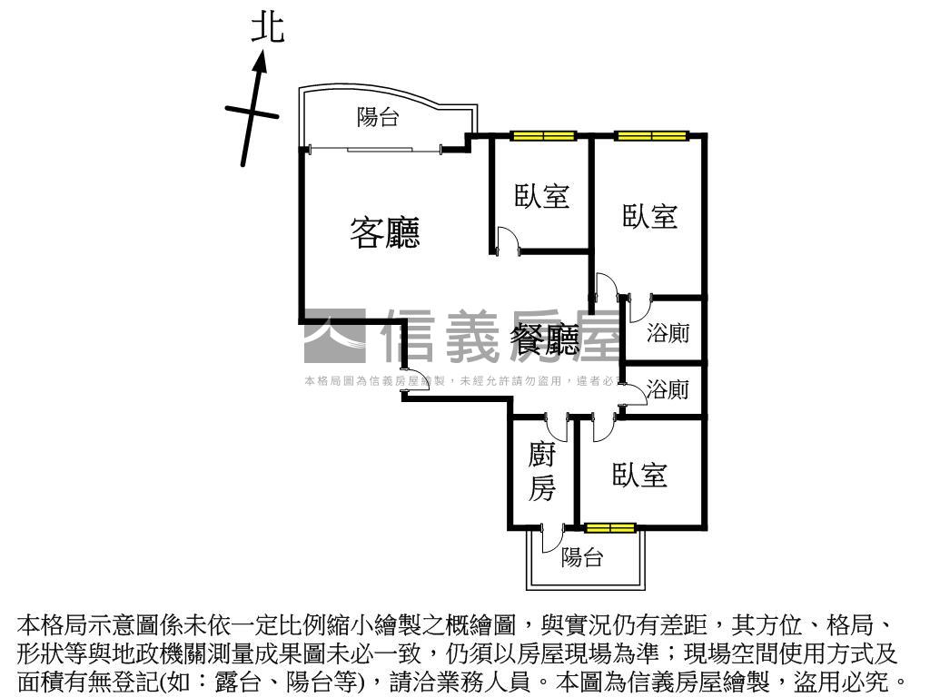 【哈佛學園】景觀三房車位房屋室內格局與周邊環境