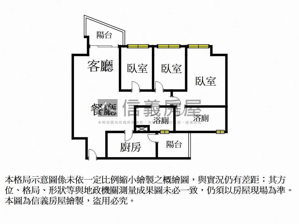 西門大院高樓景觀三房平車房屋室內格局與周邊環境