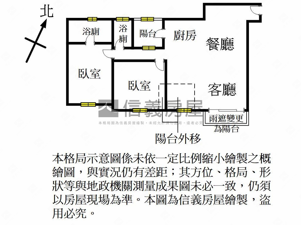 心天母視野美屋房屋室內格局與周邊環境