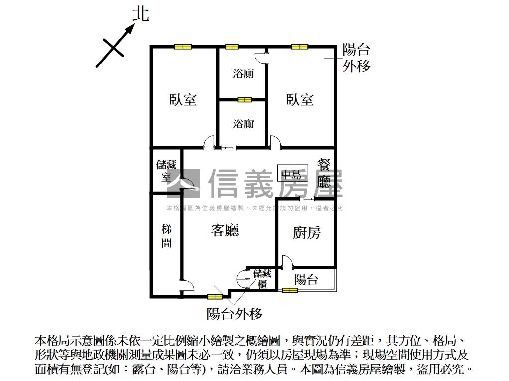 中正路靜巷精裝三樓房屋室內格局與周邊環境
