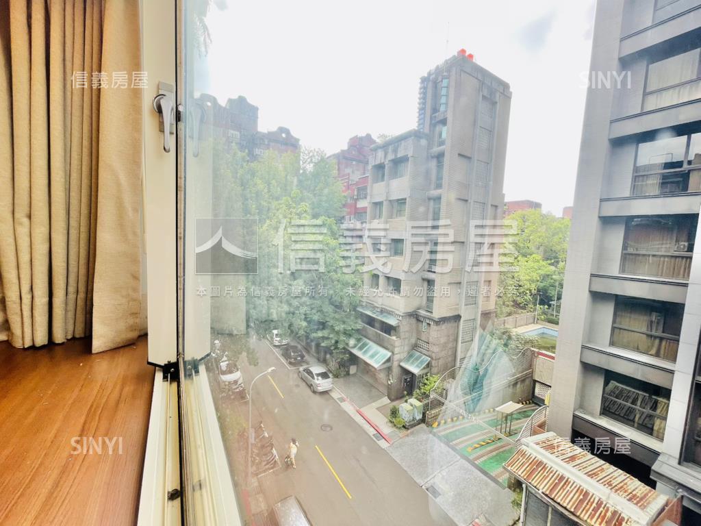 甲區大安靜巷綠景美妝三房房屋室內格局與周邊環境