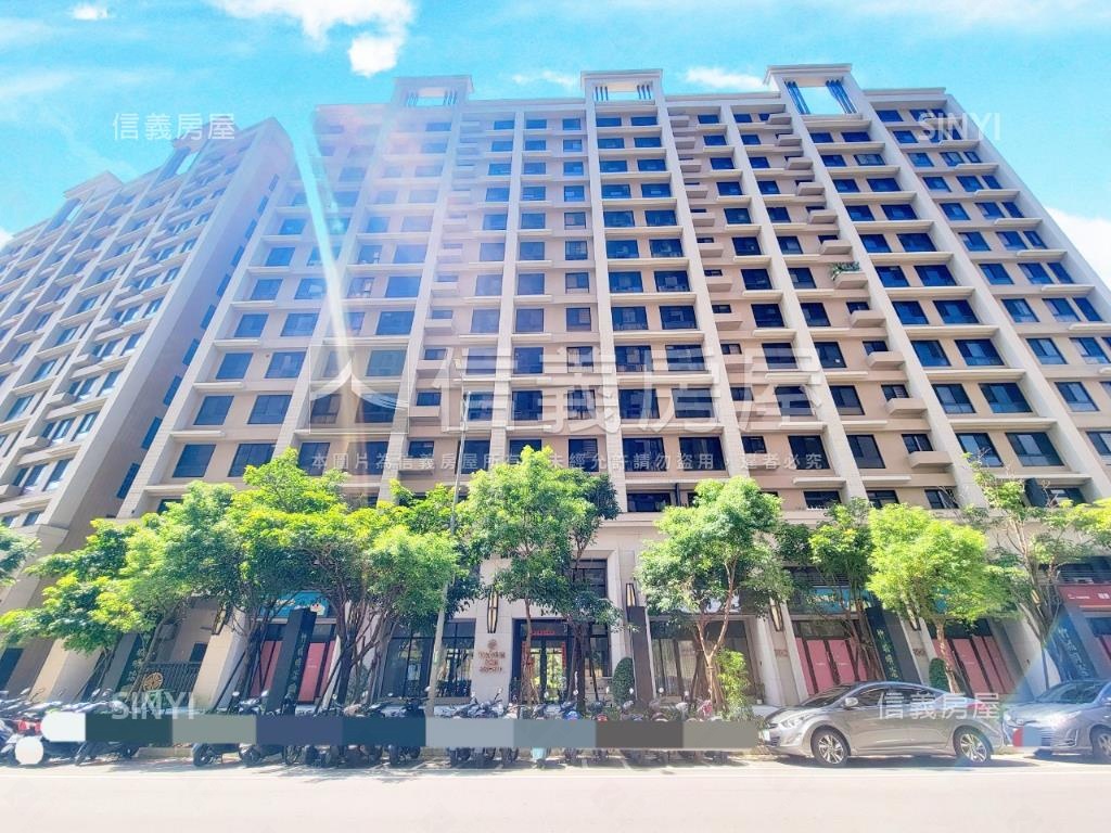 竹城明治精美邊間綠蔭兩房房屋室內格局與周邊環境