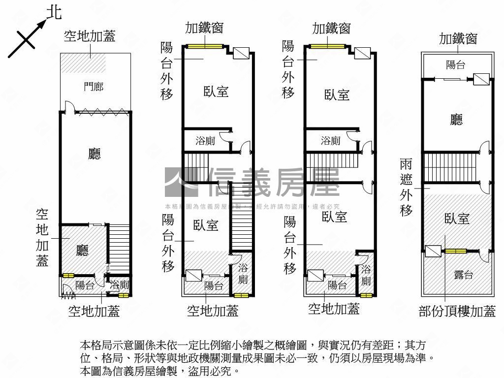 專．公園街正街美透天房屋室內格局與周邊環境