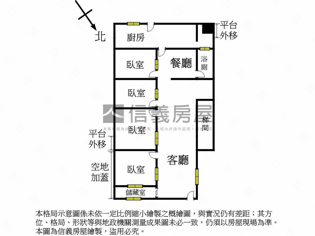 門口方便停車大空間一樓房屋室內格局與周邊環境