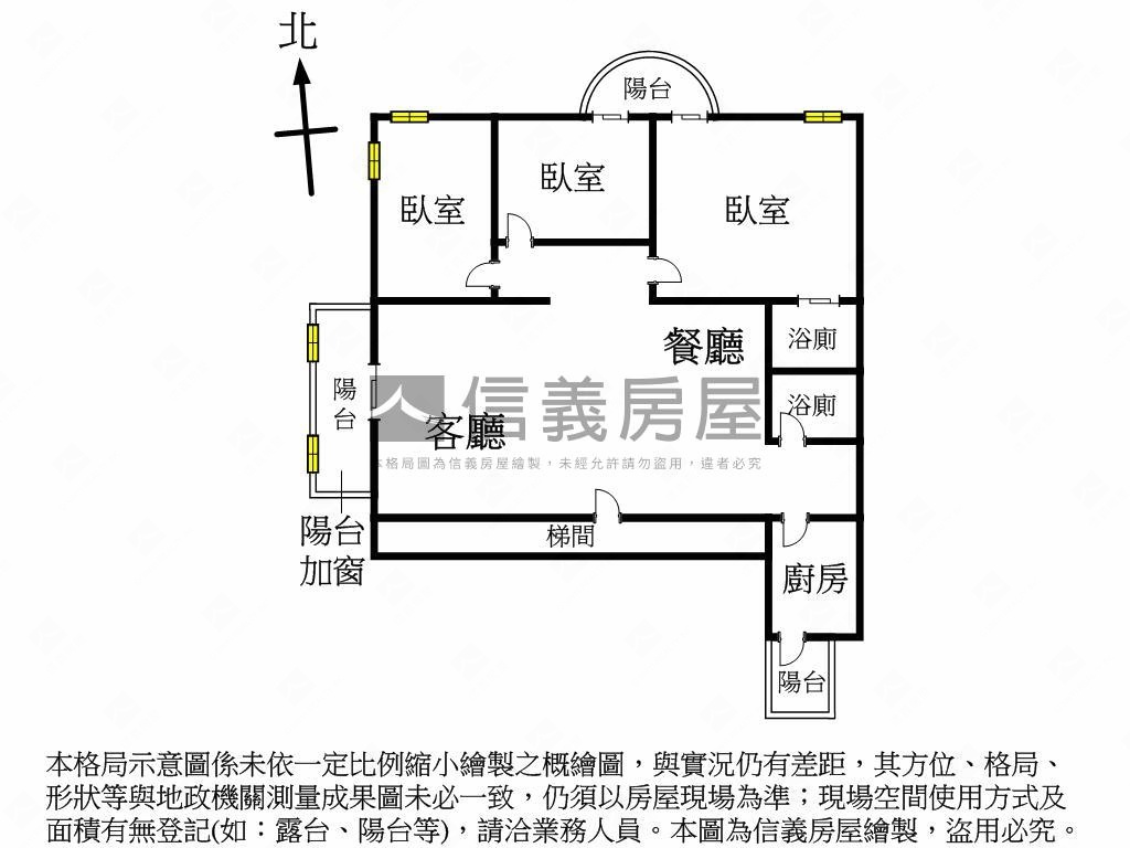 中科大豪景面牧場三房車位房屋室內格局與周邊環境