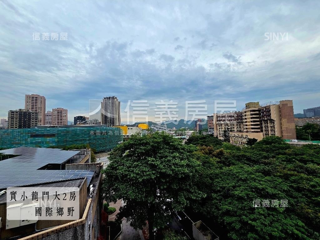 國際鄉野邊間大面窗２房房屋室內格局與周邊環境