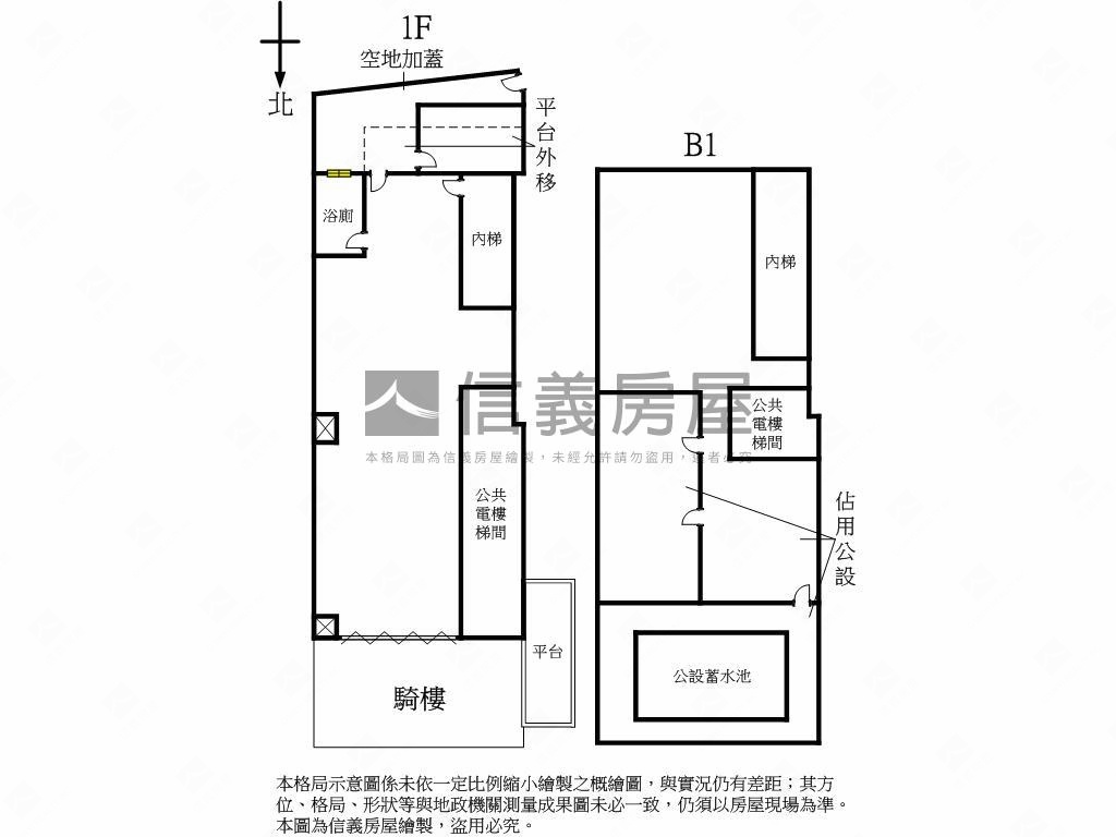 民利街。黃金店辦房屋室內格局與周邊環境