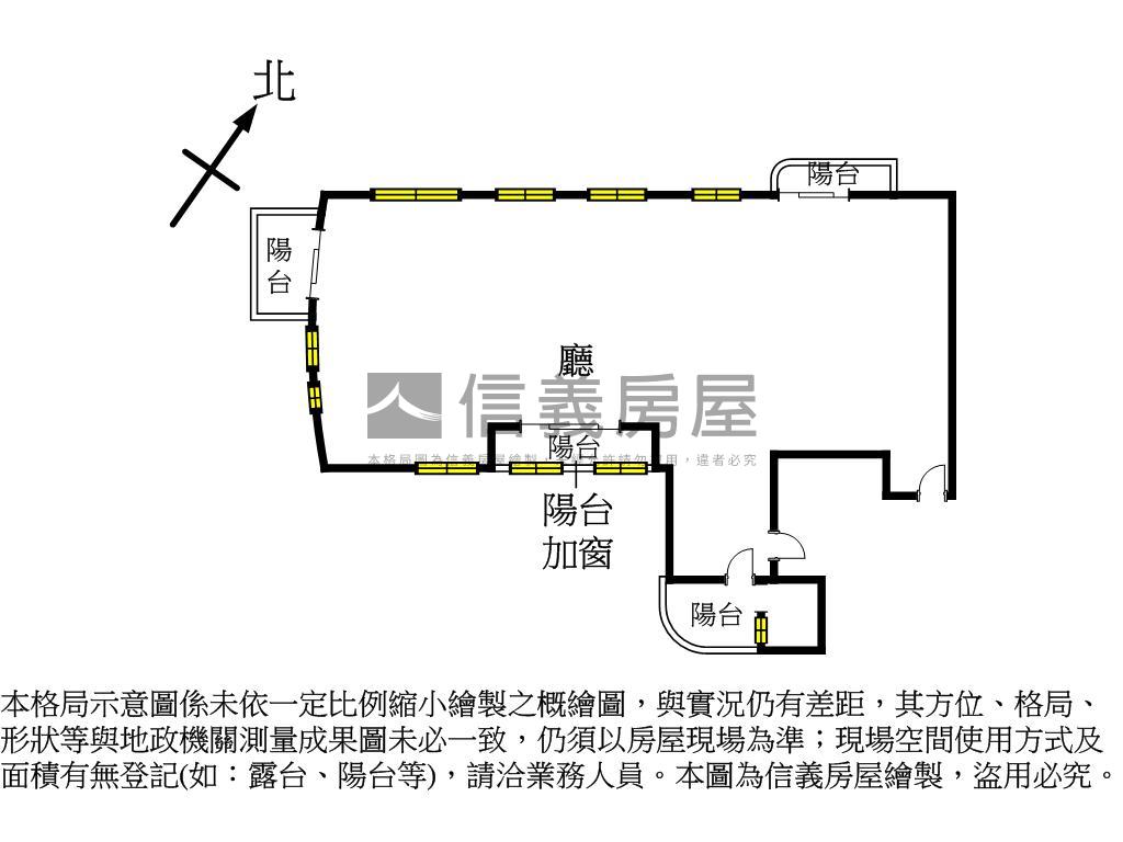 雅詩閣美學靜謐Ｅ１戶房屋室內格局與周邊環境