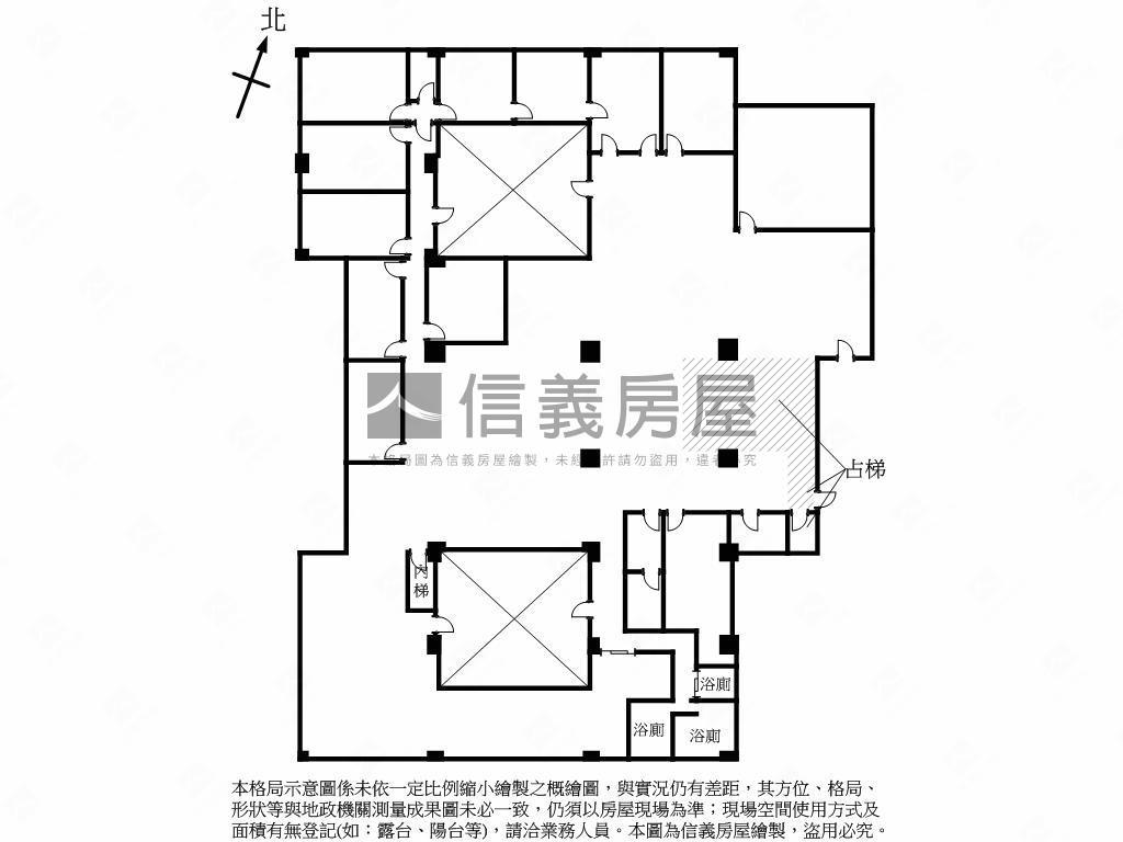 擎天雙星店鋪Ａ房屋室內格局與周邊環境