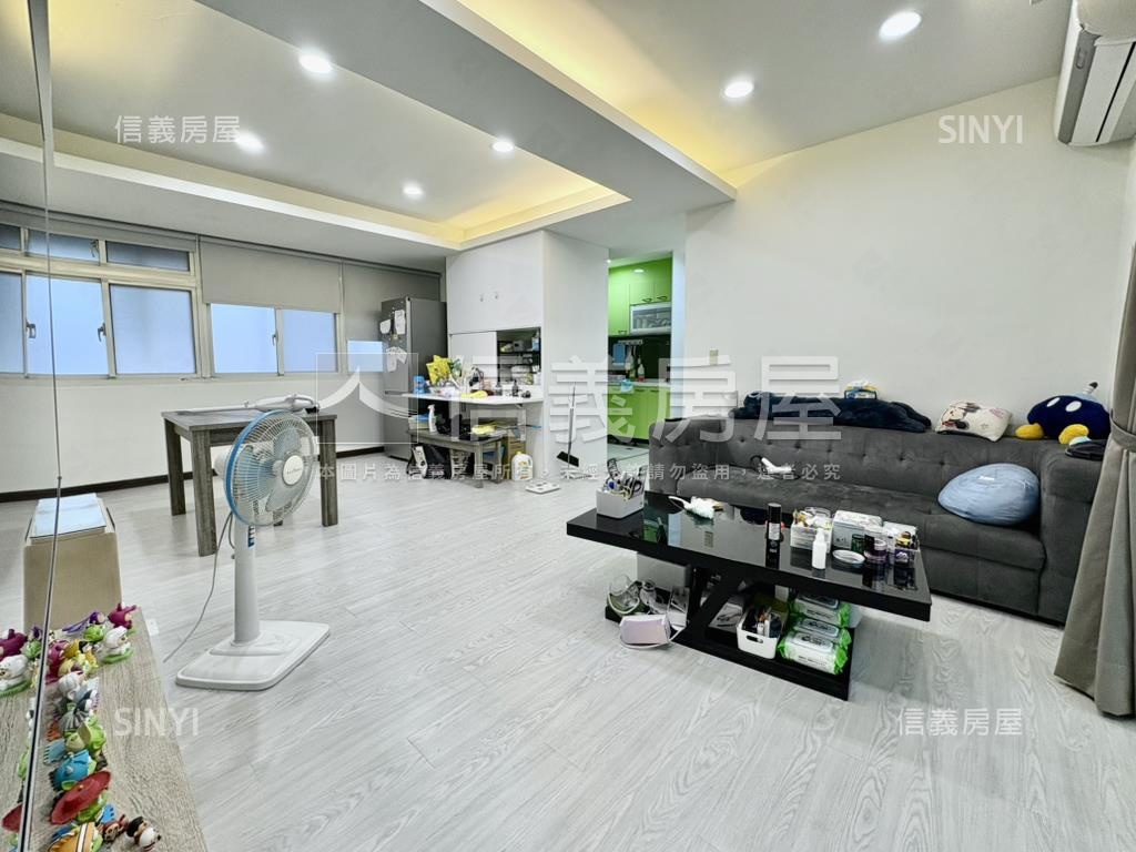 溫馨公寓前後陽台大空間房屋室內格局與周邊環境