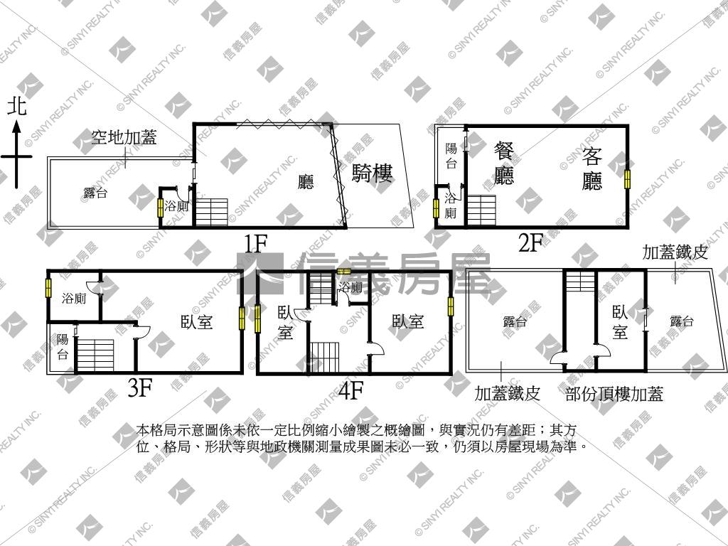 中崙邊間稀有透店房屋室內格局與周邊環境