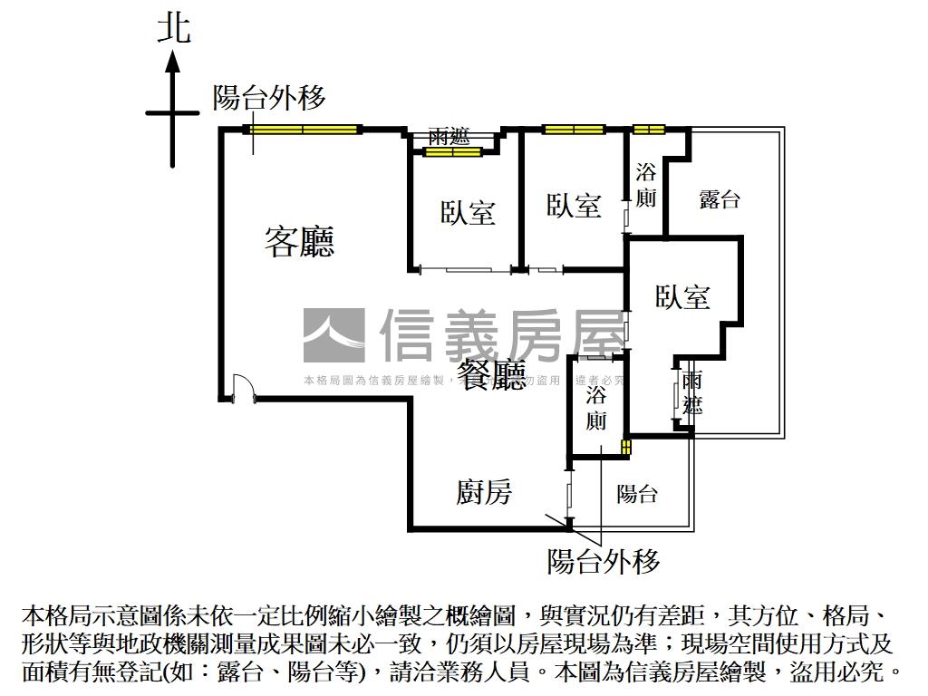 大直⭐普羅旺斯⭐珍稀露臺房屋室內格局與周邊環境