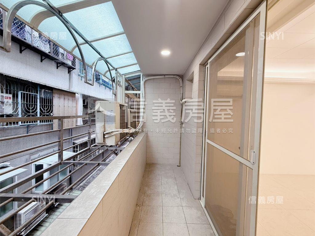 中央路前後陽台有裝潢三房房屋室內格局與周邊環境