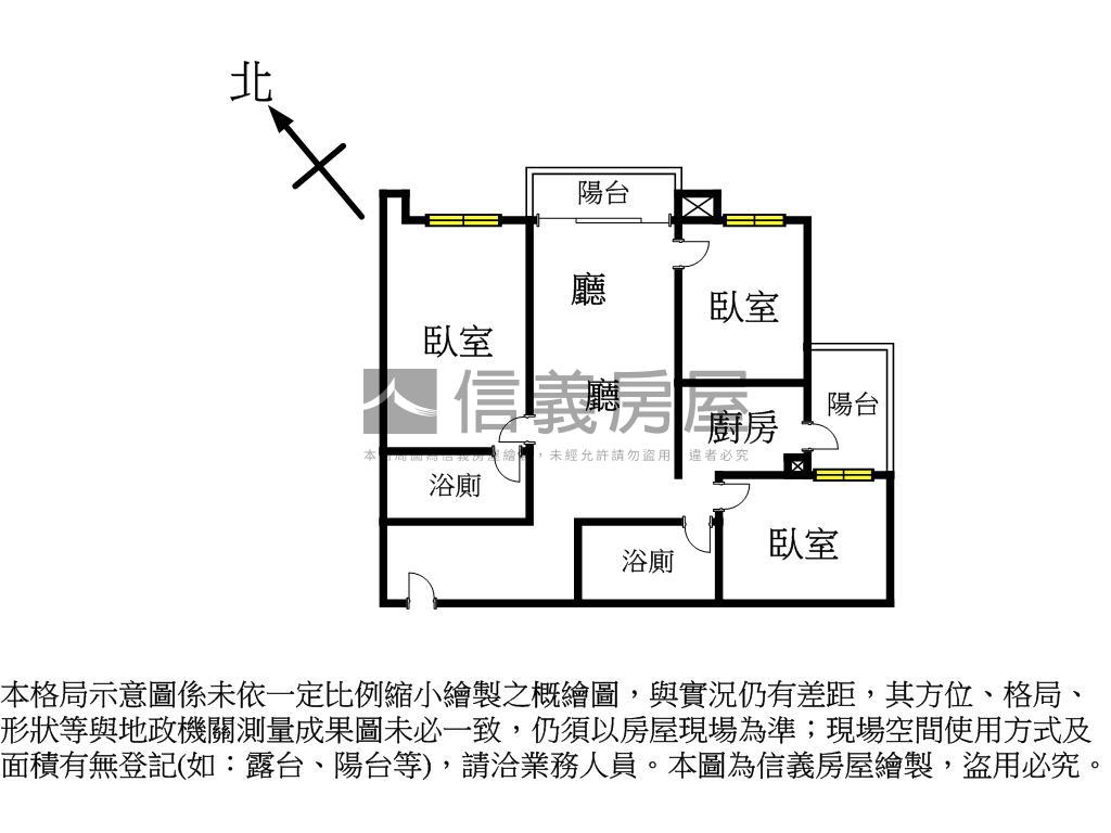 專任文青綠意景觀三房車位房屋室內格局與周邊環境
