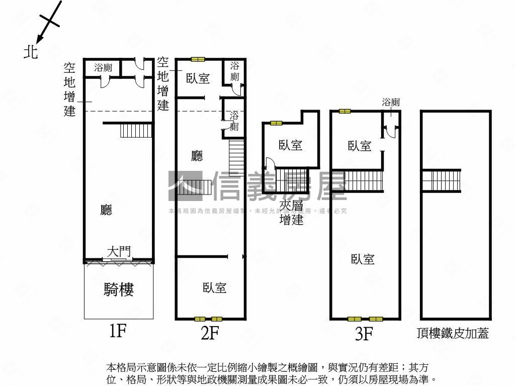 建工高科大校區正路透店房屋室內格局與周邊環境