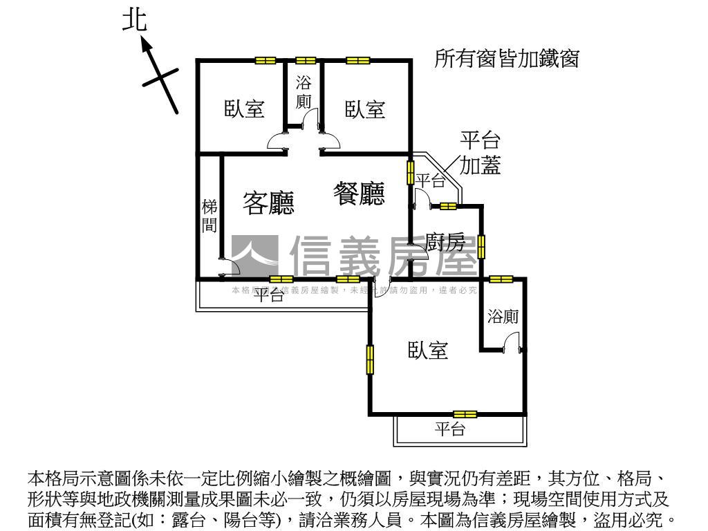 近科博館一樓房屋室內格局與周邊環境