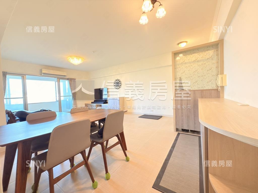 景觀無印風格電梯３房房屋室內格局與周邊環境