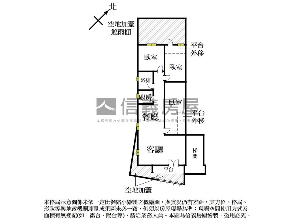 美校一樓邊間美寓房屋室內格局與周邊環境