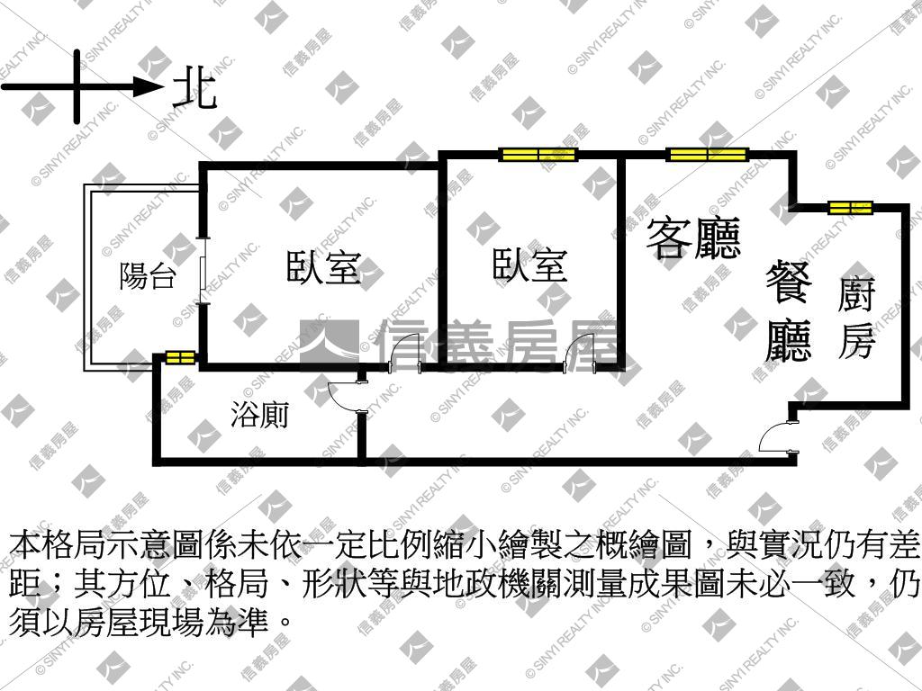 一功遇見採光兩房車位房屋室內格局與周邊環境