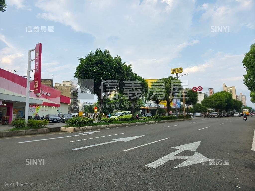 經國路綠園道大面寬金店面房屋室內格局與周邊環境