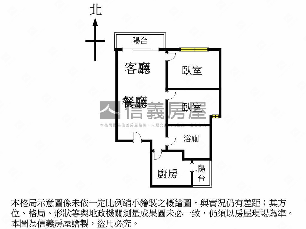 忠泰繪高樓景觀兩房房屋室內格局與周邊環境