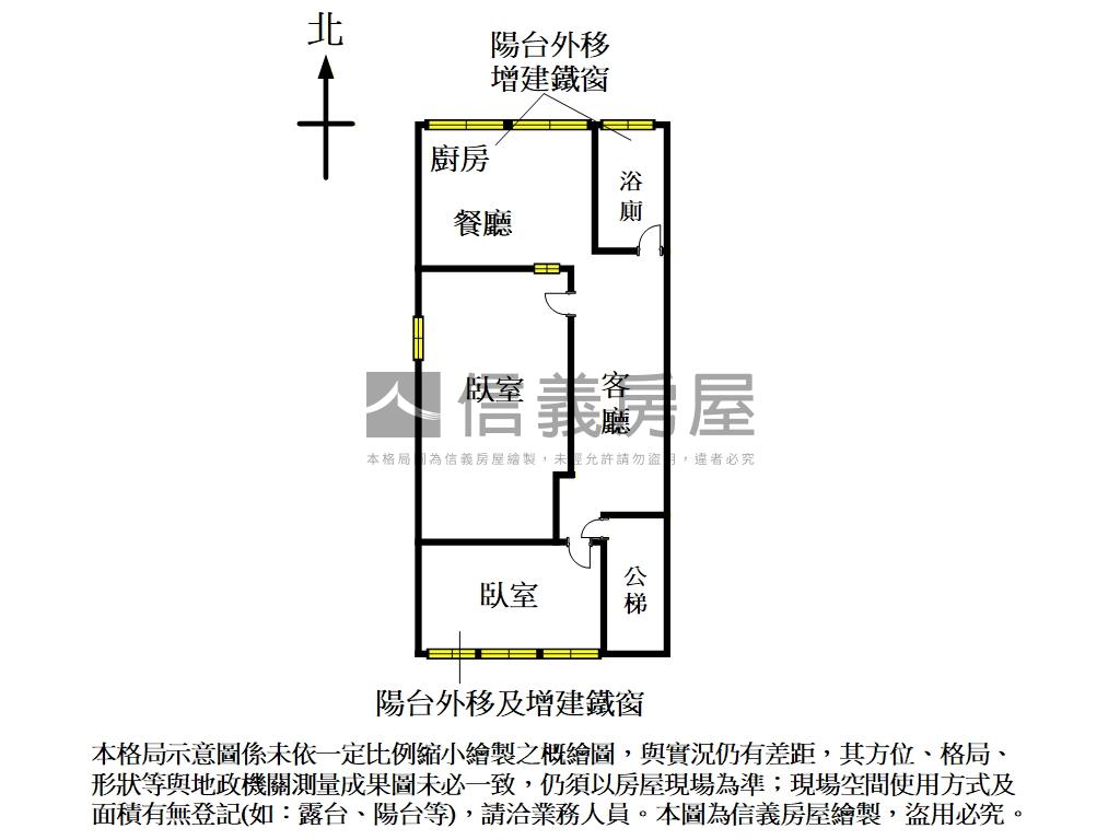 近北科中山學府民宅房屋室內格局與周邊環境