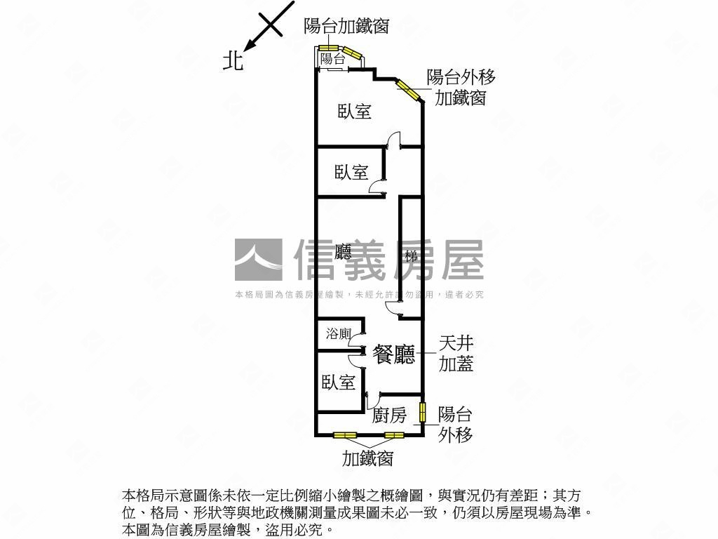 北市未來捷運黃金三樓寓房屋室內格局與周邊環境