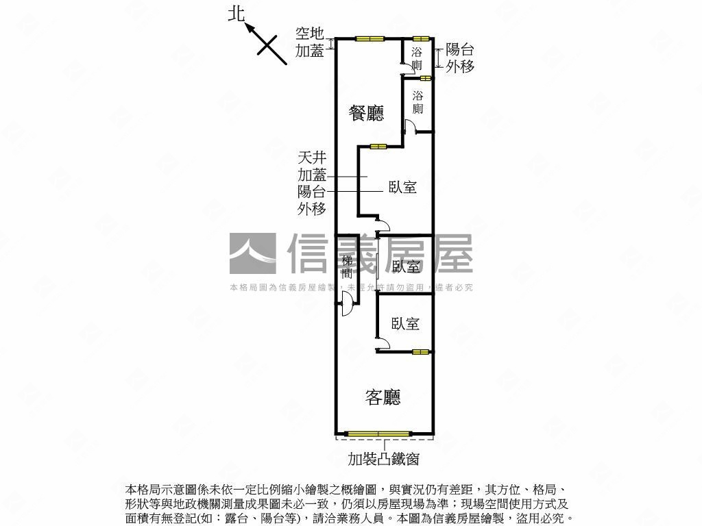 士林未來捷運３樓美寓房屋室內格局與周邊環境