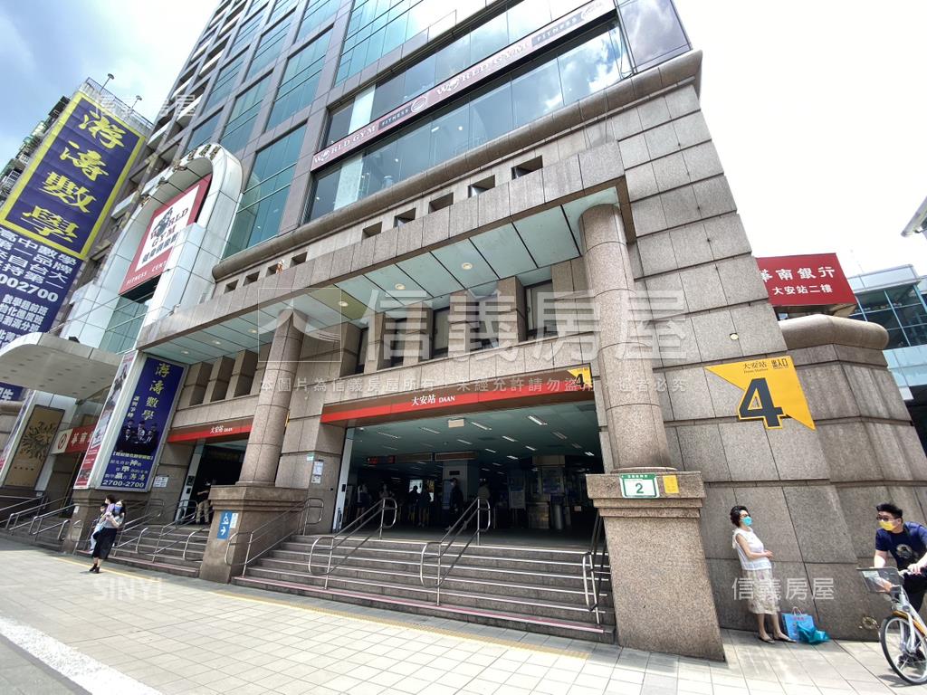 大安立委會館旁金店面房屋室內格局與周邊環境