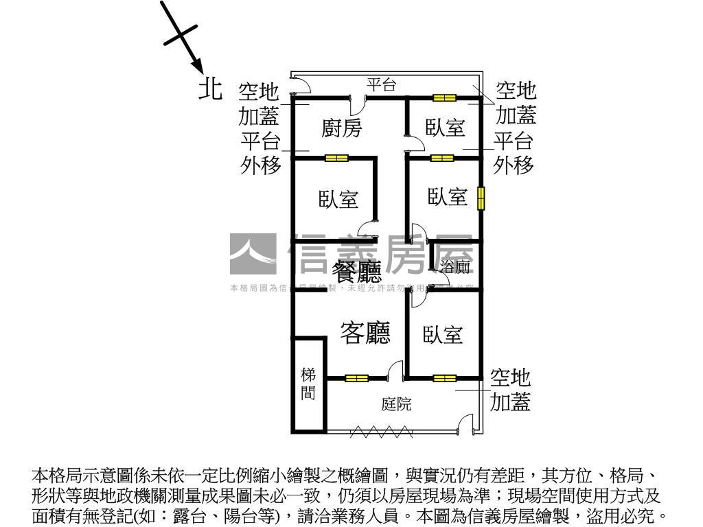 二十張路一樓美寓房屋室內格局與周邊環境