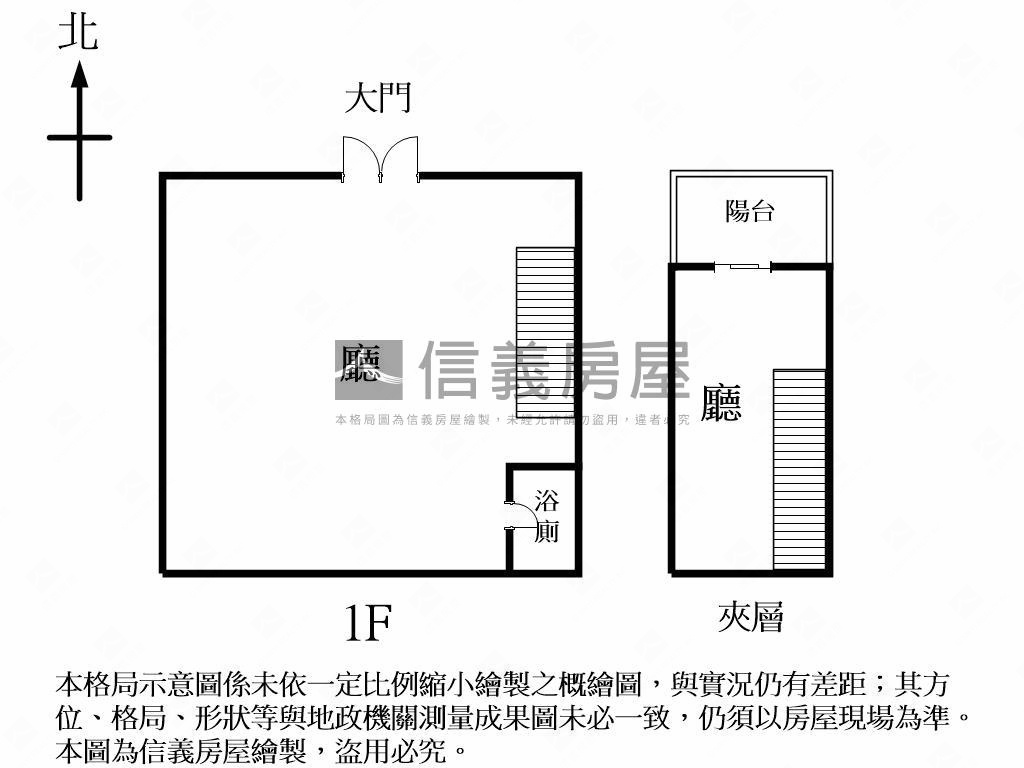 烏日挑高店面房屋室內格局與周邊環境