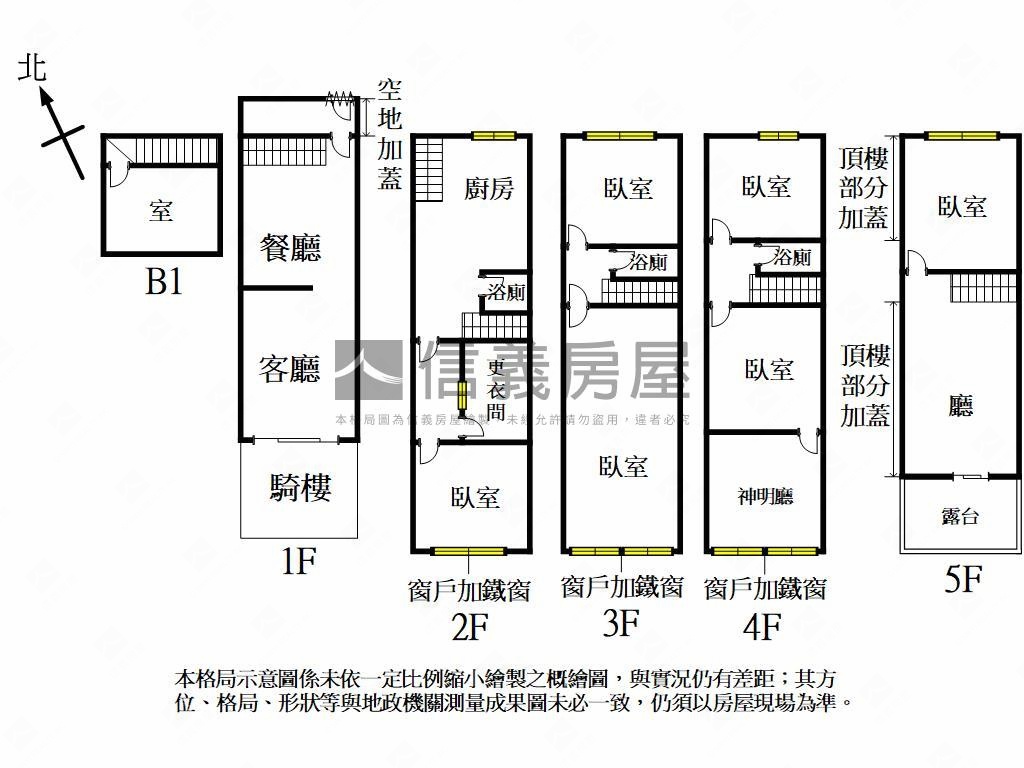 中山路商圈☆臨路透店房屋室內格局與周邊環境