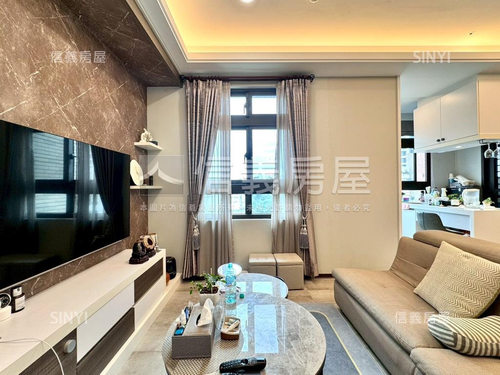 激推微笑之心兩房客廳好大房屋室內格局與周邊環境