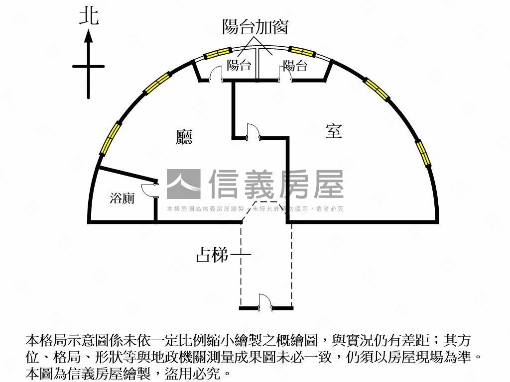 龍觀天下微型商業辦公室房屋室內格局與周邊環境