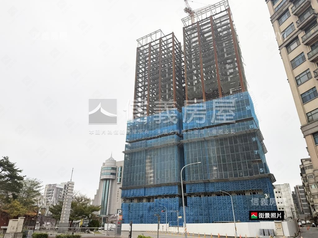 新竹之昇面公園雙平面車位房屋室內格局與周邊環境