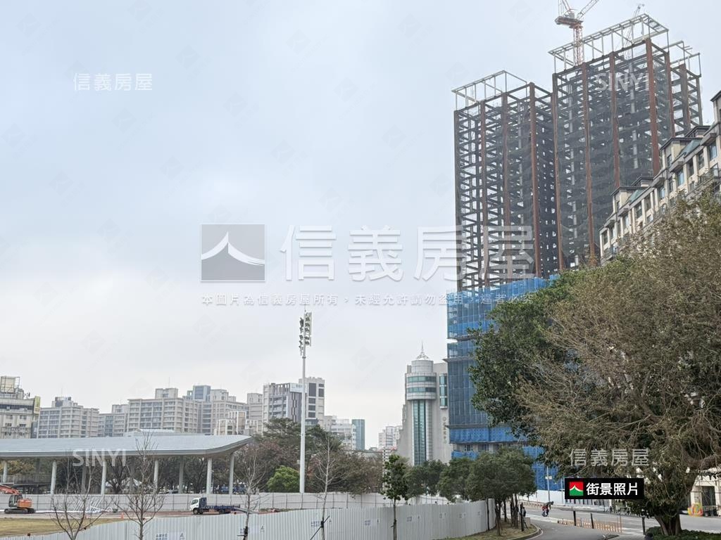 新竹之昇面公園雙平面車位房屋室內格局與周邊環境