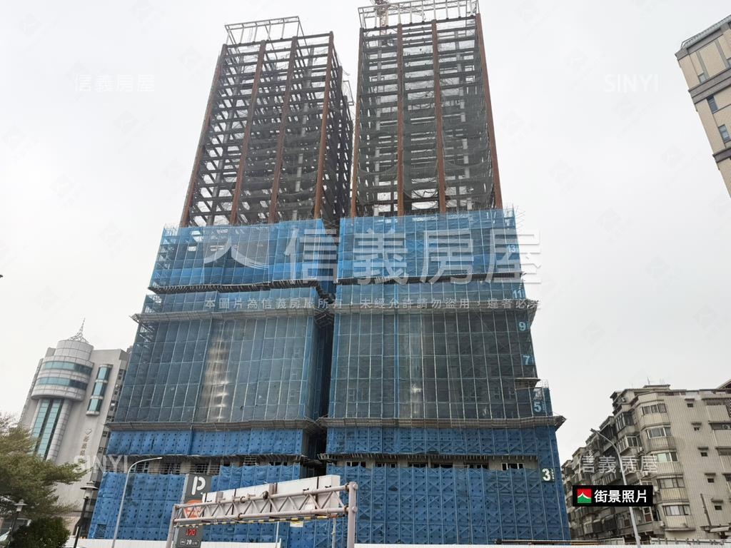 新竹之昇面公園雙平面車位房屋室內格局與周邊環境